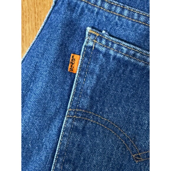 Vintage 90s Levis 517 Orange Tab Bootcut Jeans 36/32 - Picture 3 of 7